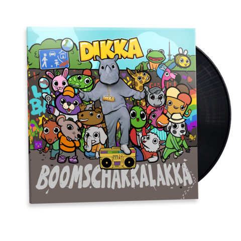 Boom Schakkalakka by DIKKA - 1LP black - shop now at DIKKA store