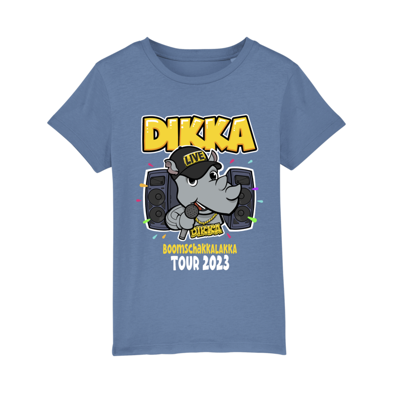 BoomSchakkaLakka Tour 2023 von DIKKA - Kinder Shirt jetzt im DIKKA Store