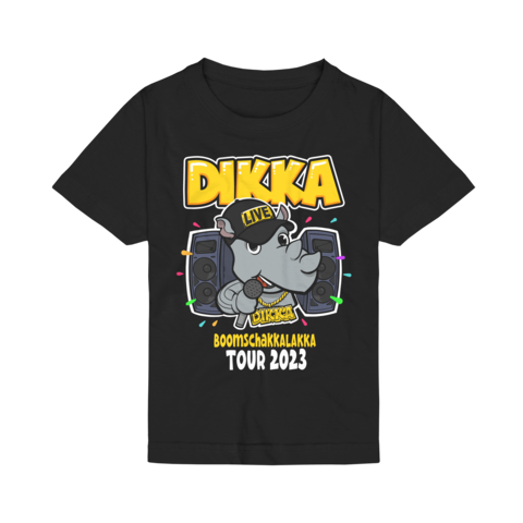 Boomschakkalakka Tour 2023 von DIKKA - Kinder Shirt jetzt im DIKKA Store