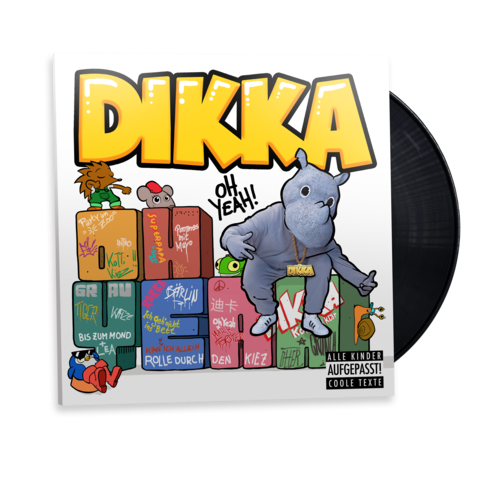 Oh Yeah! by DIKKA - 1LP black - shop now at DIKKA store