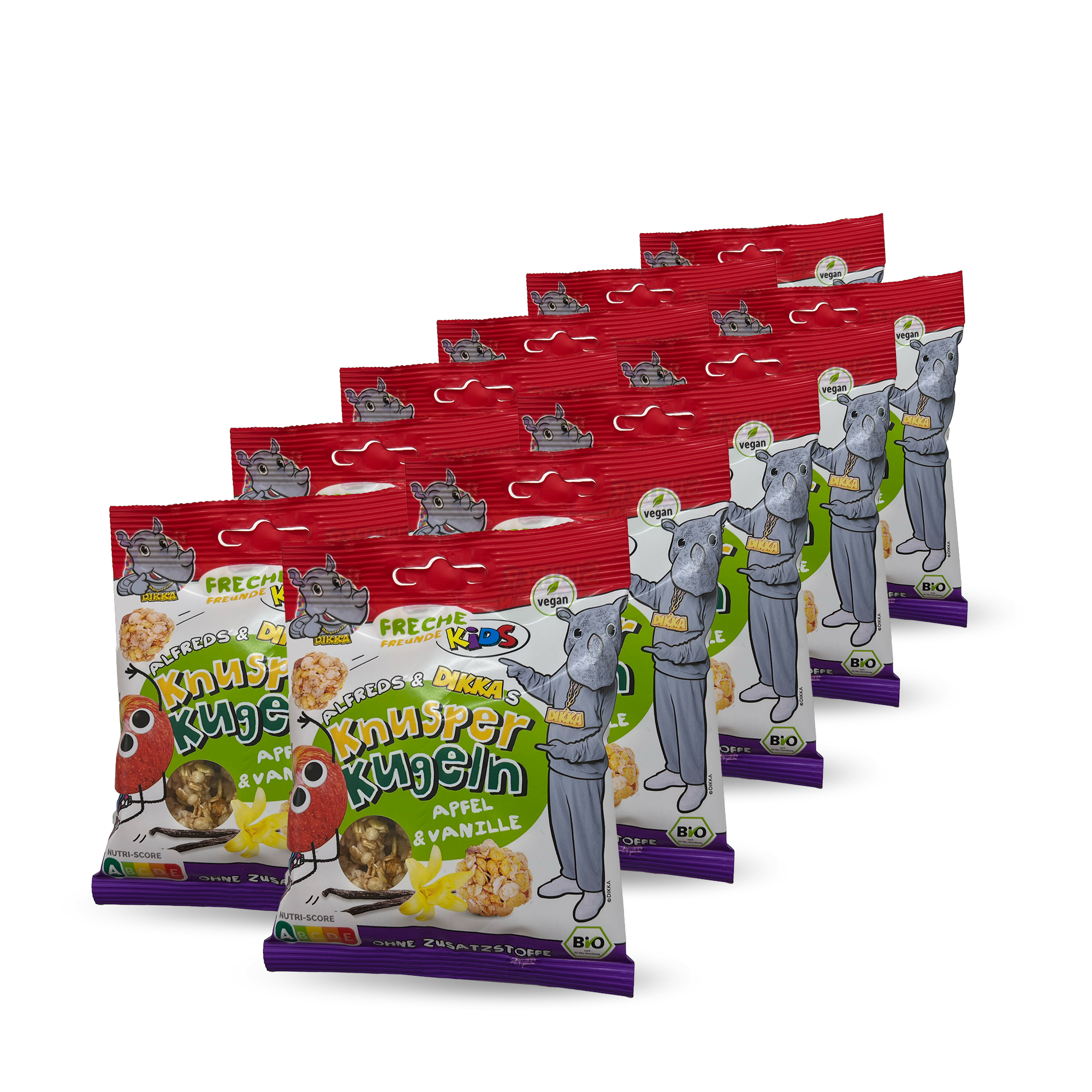 DIKKA 11x DIKKAs Knusper Kugeln  Lebensmittel 392595