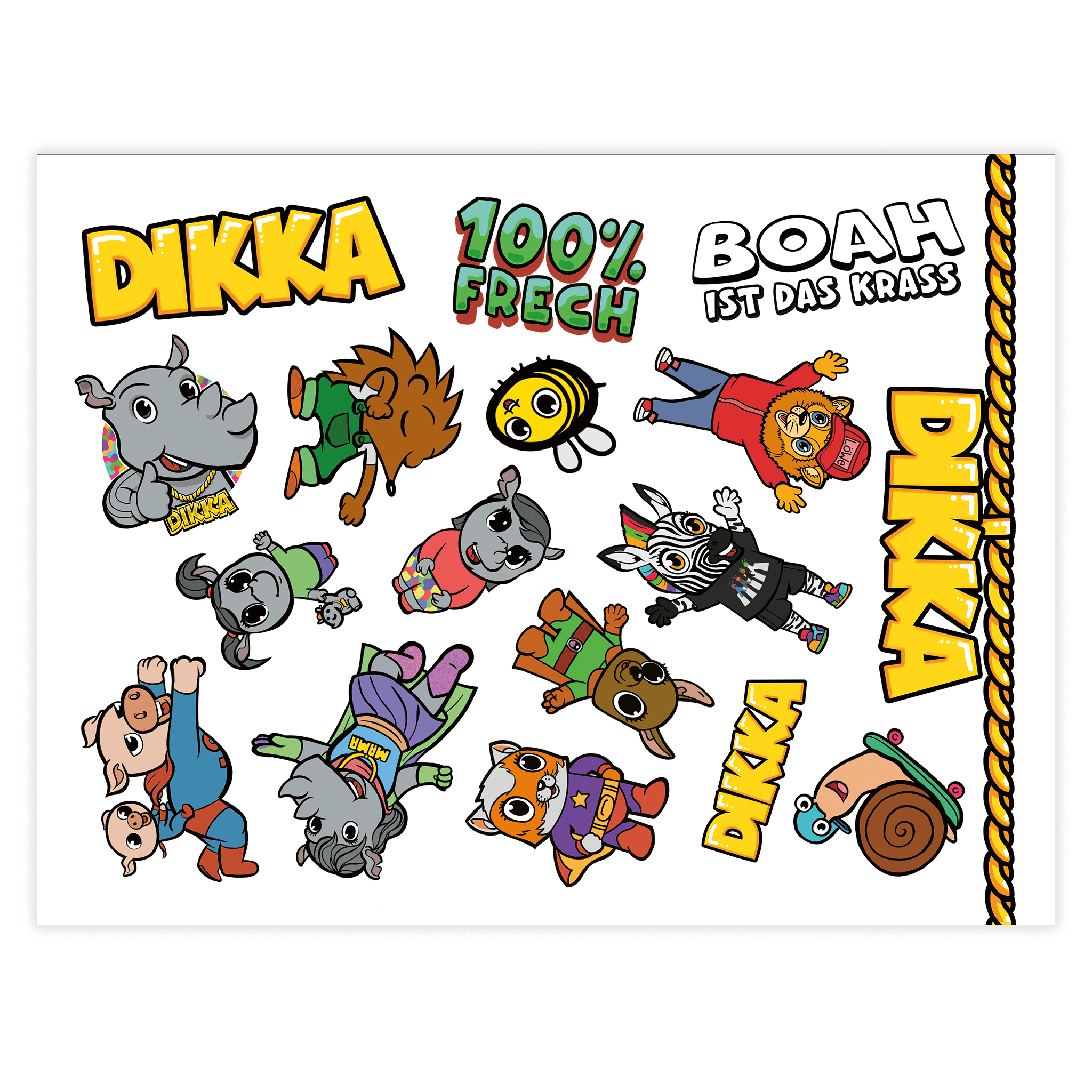 DIKKA BOAH IST DAS KRASS Fan Bundle CD Bundle 408407