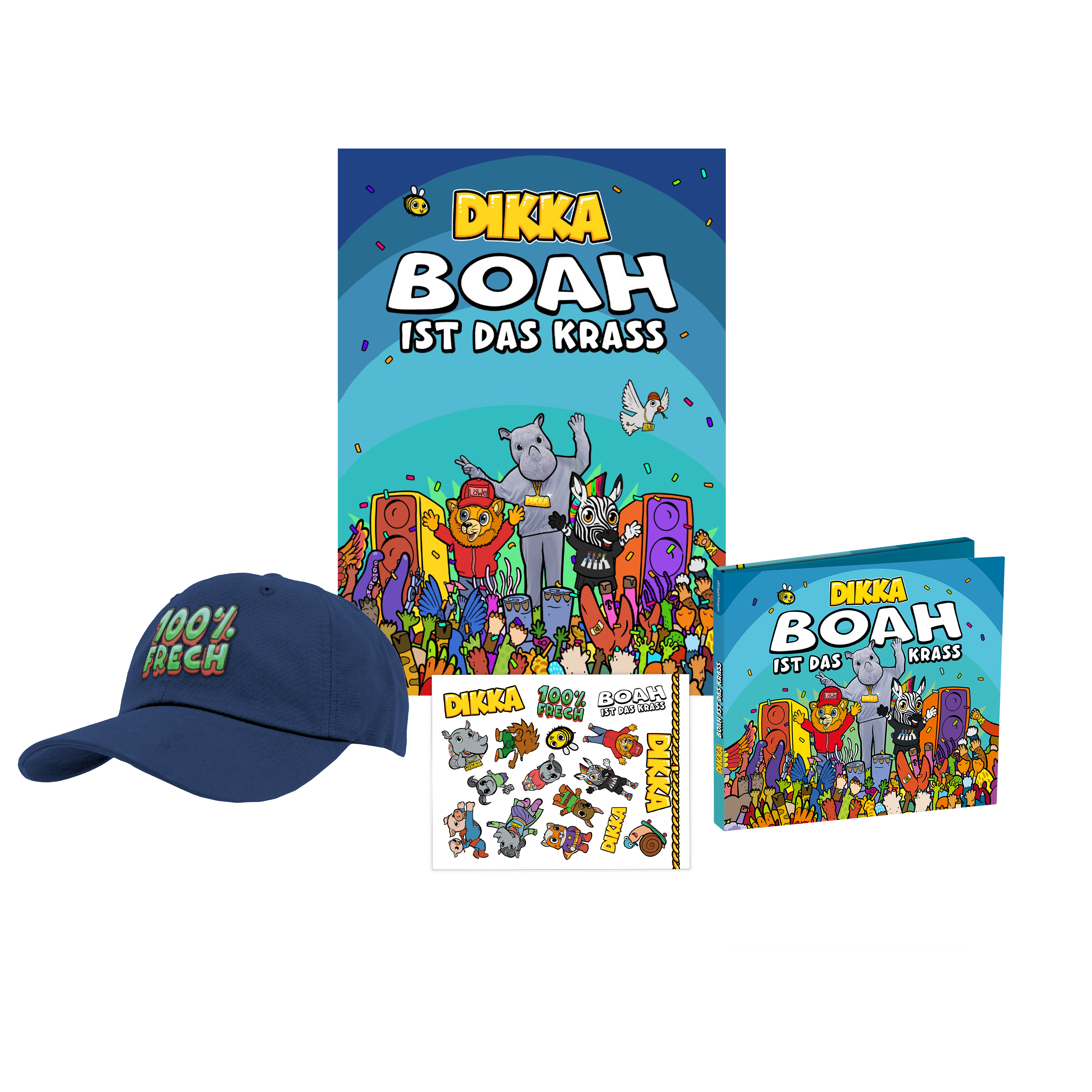 DIKKA BOAH IST DAS KRASS Fan Bundle CD Bundle 408751