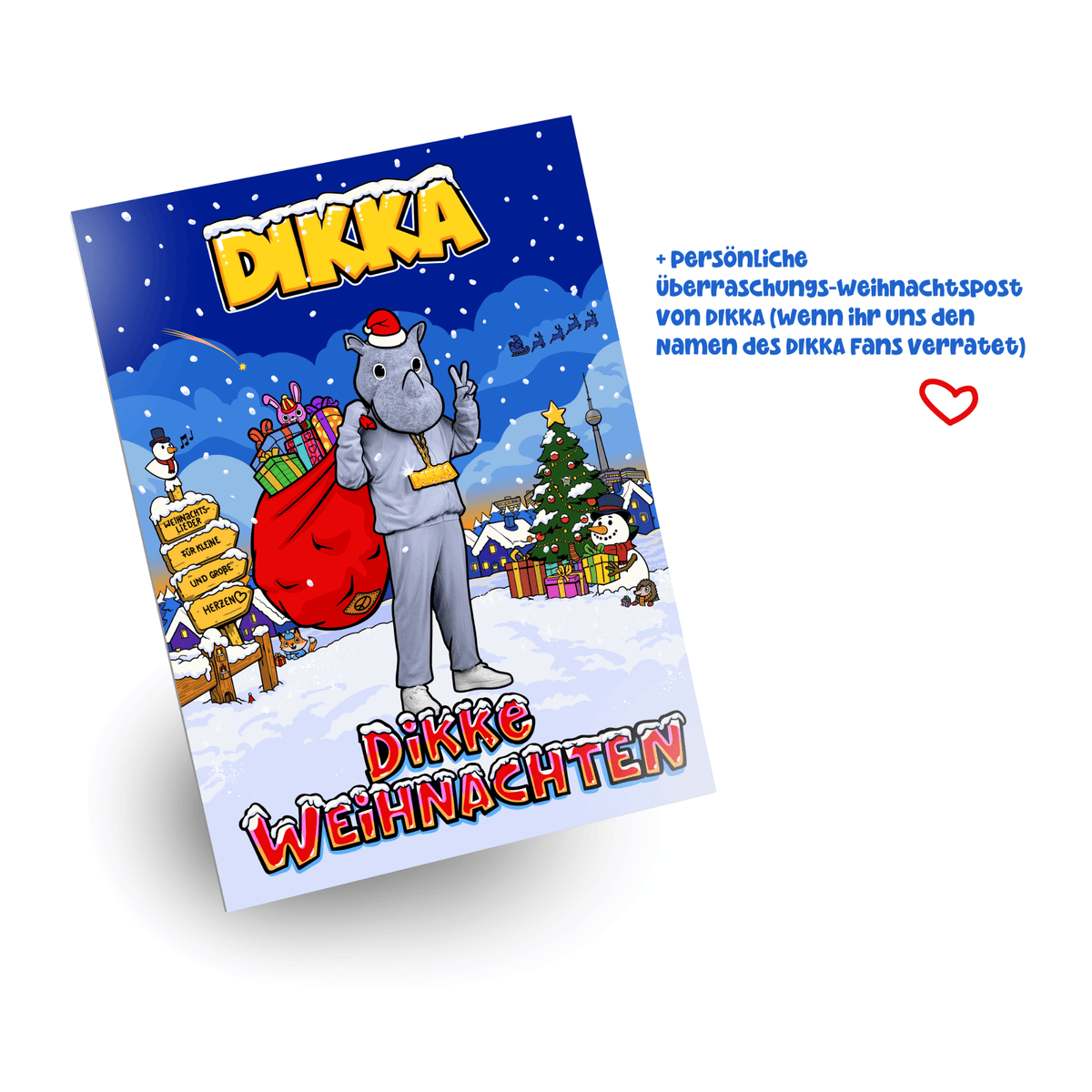 DIKKA DIKKE Weihnachten CD + Adventskalender 461743