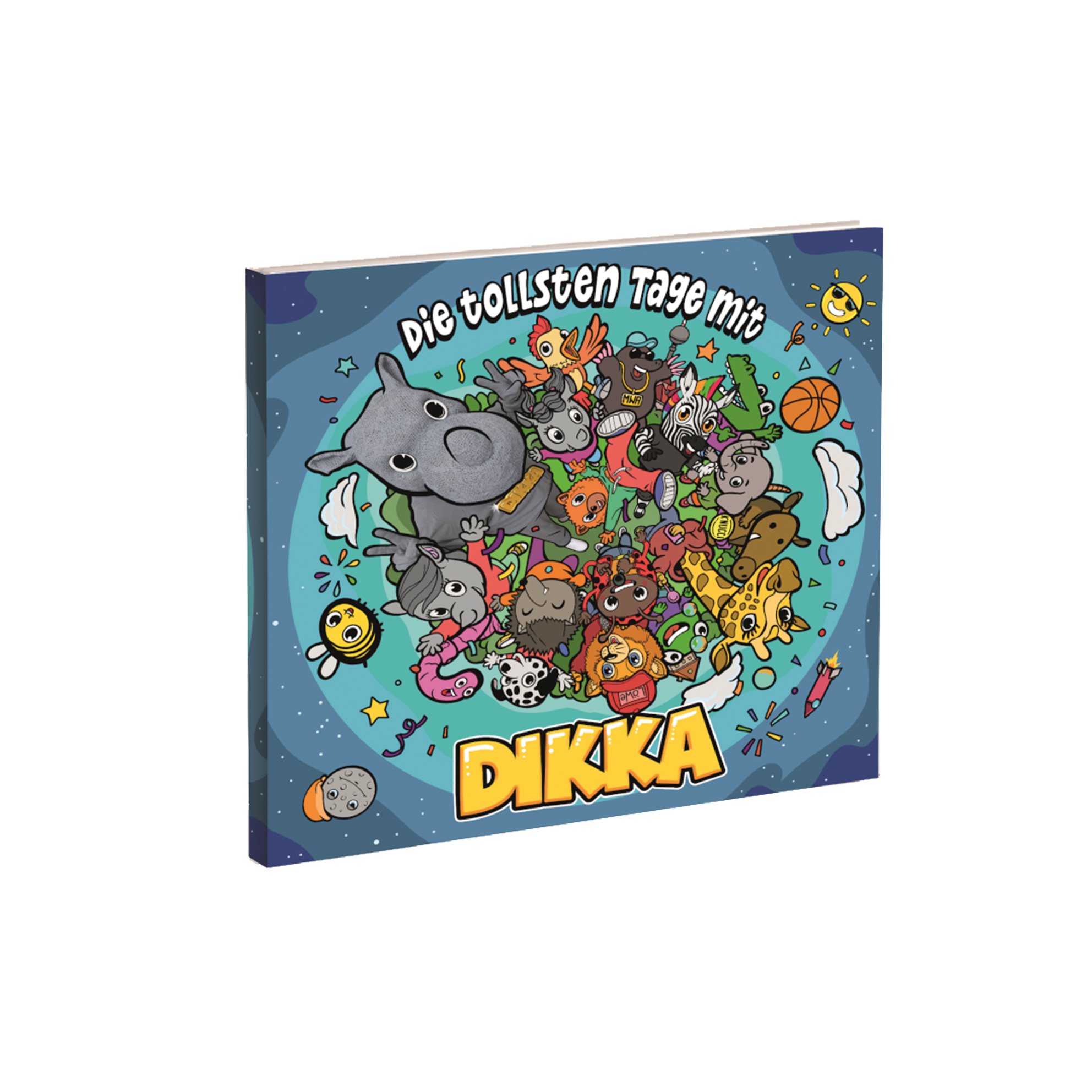 DIKKA Die tollsten Tage mit DIKKA - Fan Bundle CD + Kids Shirt + Calendar + Fan-Bändchen 354557