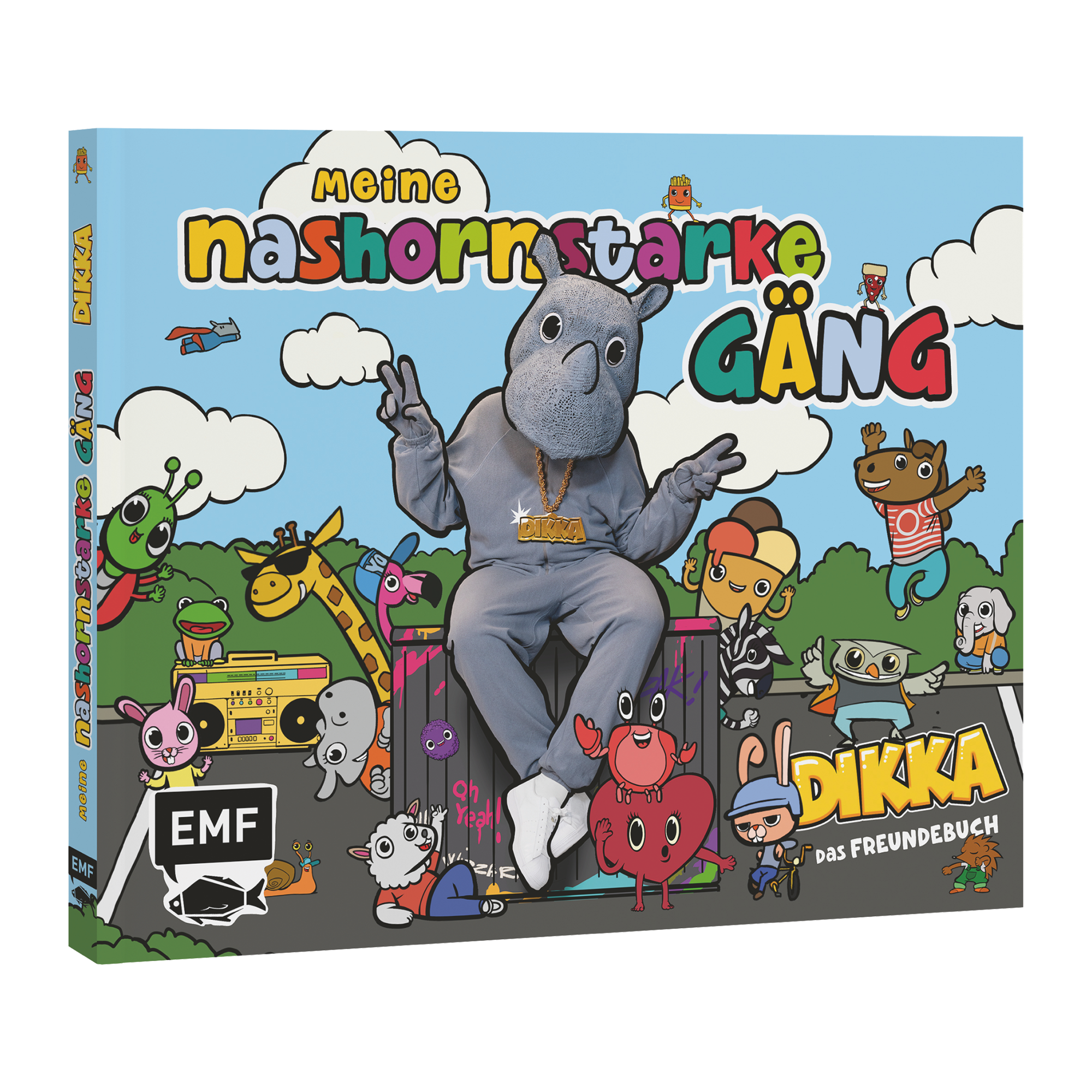 DIKKA Meine nashornstarke Gäng – Das Freundebuch von DIKKA Buch 332185