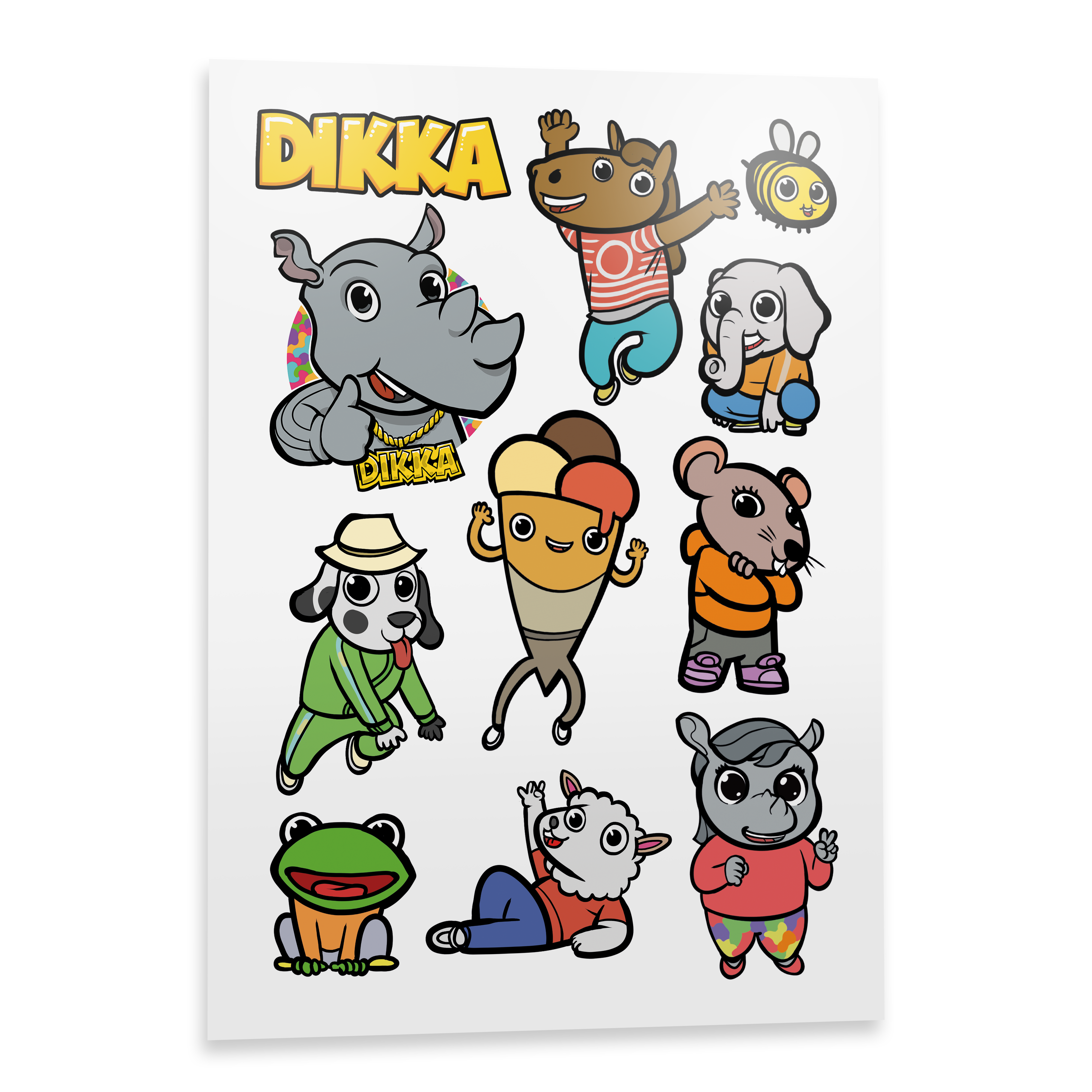 DIKKA Oh Yeah! Exkl. Fan-Bundle: signierte LP + Tattoos + Schlüsselanhänger 259135